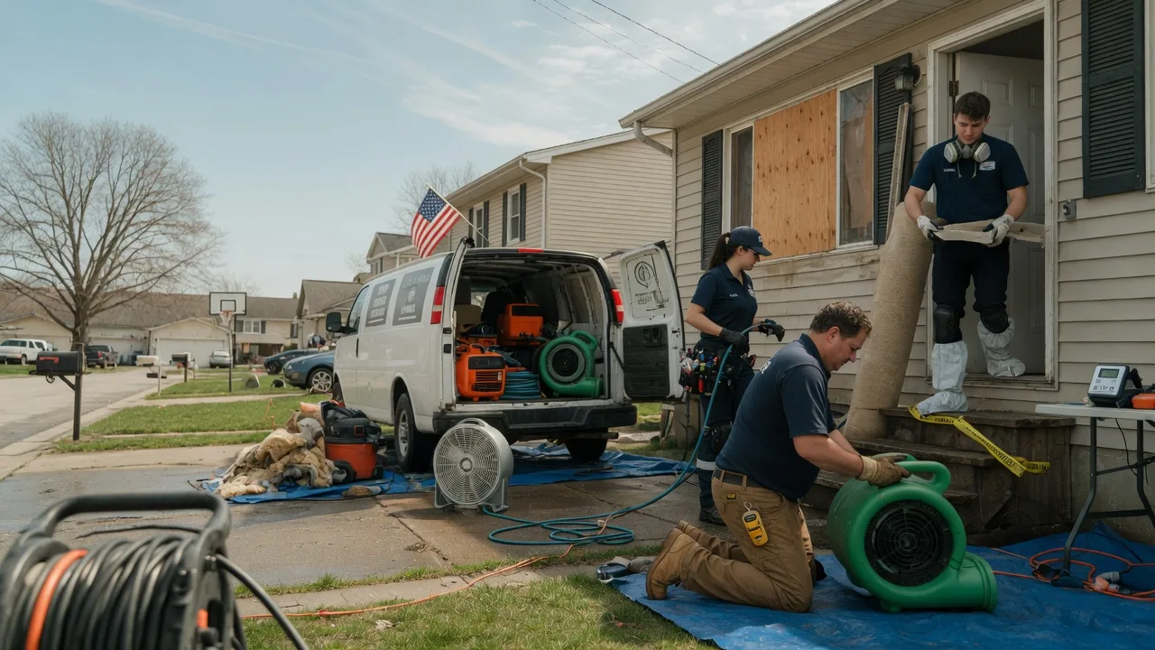 Water Damage Restoration in Dayton, ID near me